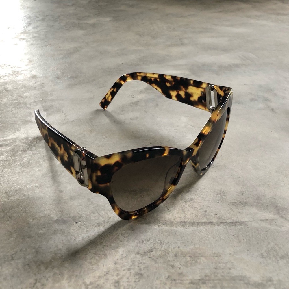 Marc Jacobs Brown Cat-Eye Sunglasses